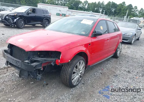 2006 Audi A3 2.0T z USA, uszkodzony, nr VIN WAUMF78P66A002720